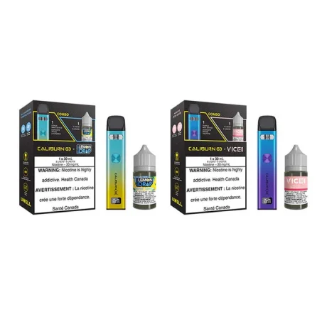 Uwell Caliburn G3 Pod Kit & Salt Juice Bundle